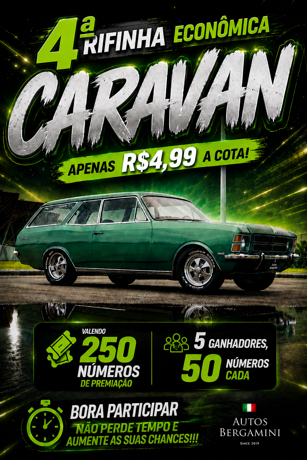 4ª RIFINHA ECONÔMICA CARAVAN 