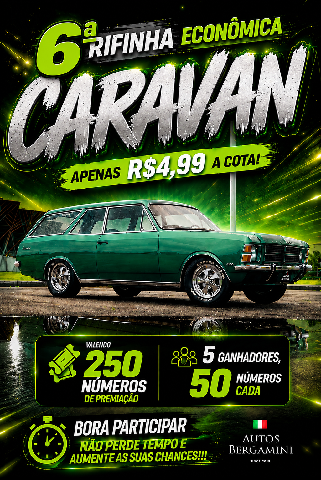6ª RIFINHA ECONÔMICA CARAVAN 