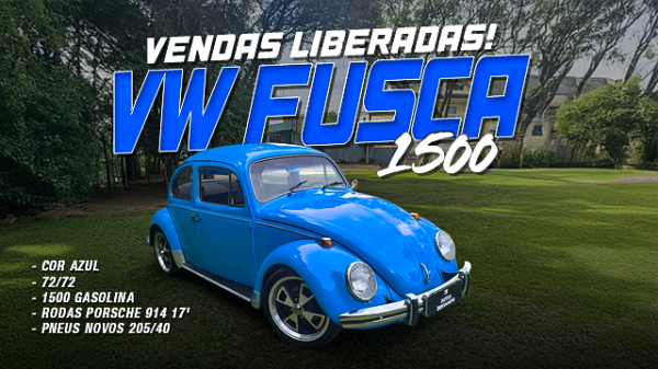VW FUSCA 1500 - 1972 